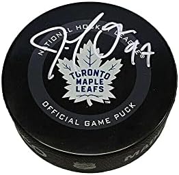 Joe Thornton assinou o Toronto Maple Leafs Game Official Puck - Autografado NHL Pucks