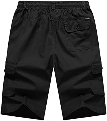 Youngc White Swim shorts masculina moda casual cor sólida com zíper de bolso buckle shorts externos com memória