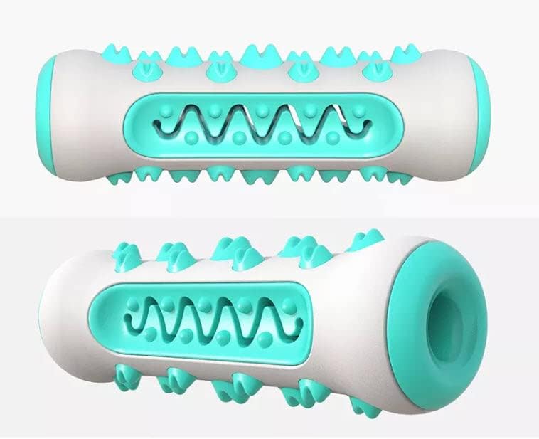Escova de dentes de choque de osso de cachorro interativo para cães pequenos médios grandes, à prova de mordida, brinquedo