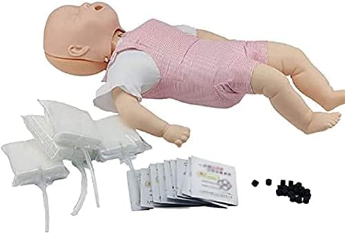 Lhmyhhh Infant Primeiros Socorros CPR Manikin, Simulador Infarct Infantil, Treinamento de Primeiros Aids de Cprmil