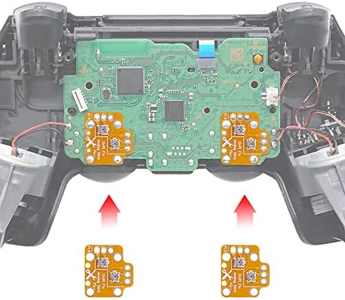RGEEK 2PCS Analog Stick Joystick Drift Fix Mod Redefinir thumbstick, placa de circuito de regulador de joystick de bastão Analog personalizado