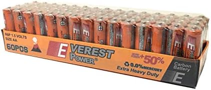 60 pacote R6p 1,5 volts Tamanho AA Baterias Extra Pesado - 60pc Pacote de Bastreio por atacado AA Bateria