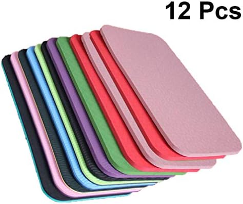 Besportble Practical Yoga Soft Exercício Mat de joelho Costo ao ar livre Picnic Seat Almofada TPE Material 6pcs