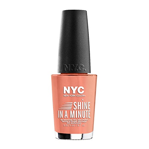 N.Y.C. New York Color Minute Unha esmalte, Hamptons Peach, 0,33 onça fluida
