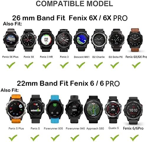 Banda de vigilância infri 22mm para Garmin Forerunner 945 935 Fenix ​​5 5Plus Fenix ​​6 Pro Silicone Smart Watch Band Redunda Pulseira