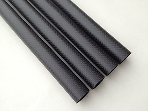 US Whabest 1pcs Tubo de fibra de carbono 3k fosco 25mm od x 23mm ID x 1000 mm de comprimento/tubulação/tubo/eixo
