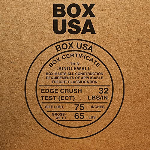 Caixa USA 26x22x12 Caixas onduladas, grande, 26L x 22W x 12h, pacote de 15 | Remessa, embalagem, movimentação, caixa de