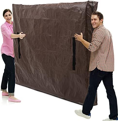 Kawers Mattress Bag Size queen -size para protetor de colchão em movimento e armazenamento, capa de colchão à prova d'água