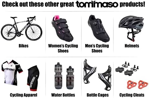 Tommaso Strada pronto para montar sapatos de ciclismo interno masculinos com chuteiras Delta ou SPD pré -instaladas - sapatos