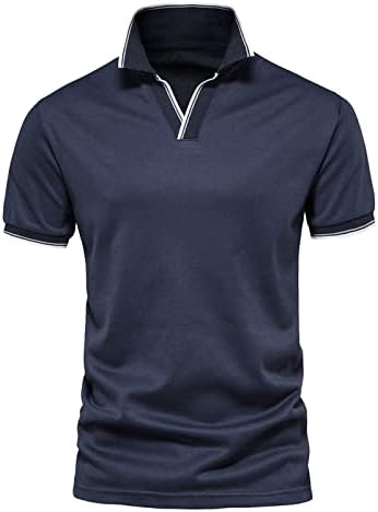 Camisas de golfe para homens, camiseta masculina masculina de camiseta masculina Camiseta casual de cores