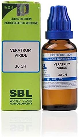 Diluição SBL Veratrum Viride 30 CH