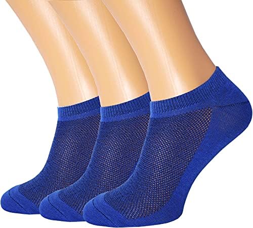 Rondo 3 pack unissex Ultra Finble resplidível seco correndo meias de tornozelo de baixo corte para meias atléticas de algodão para homens