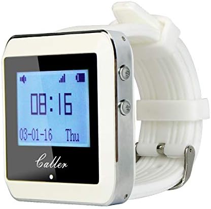 Pager sem fio TAIDACENTE Calling System Restaurant Pagging Paging System Watch Receiver e Button Transmissor 433MHz