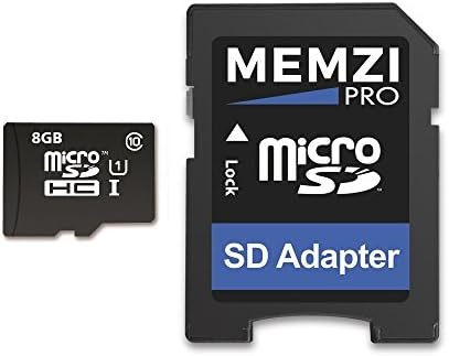 MEMZI PRO 8GB 90MB/S Classe 10 Micro SDHC CARTÃO DE MEMÓRIA COM ADAPTADOR SD PARA CROSSTOUR CT9500, CT9000, CT8500, CT8000, CT7000,