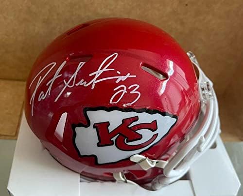 Patrick Surtain Kansas City Chiefs assinou o mini capacete autografado JSA WA063906