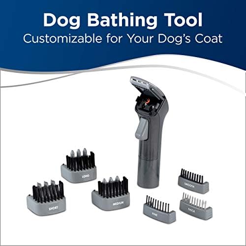 Bissell Barkbath Dual Use Bath Dog Bath & Deep Cleaner, 2592, Gray