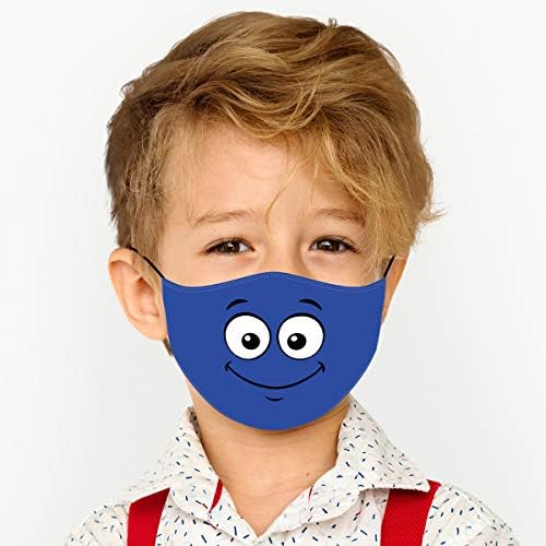 Sorriso de briarwood pista - pano azul * tamanho das crianças * máscara de face das crianças