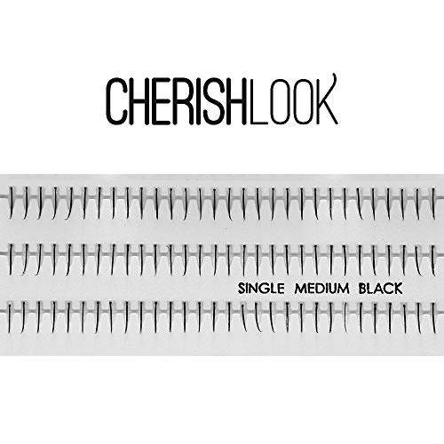 Cherishlook Professional 10packs Eyelashes - Black único