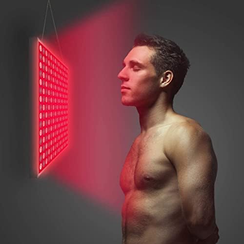 Painel de LED vermelho de Jerss, dispositivo de alívio da dor próximo ao infravermelho 850NM 45W AC100-240V ABS para corpo inteiro