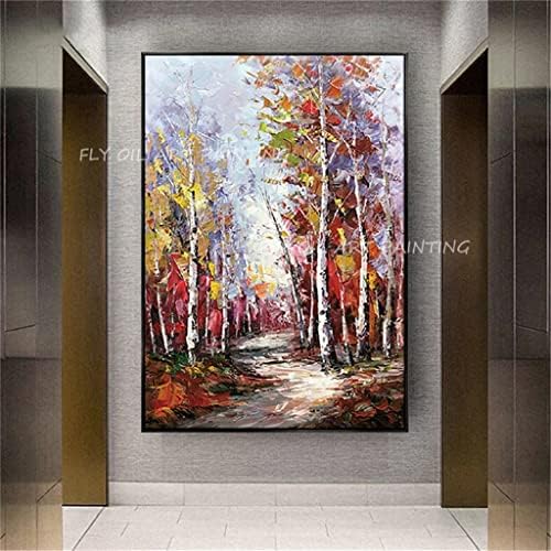 Doubao Autumn Landscape Pintura a óleo Decoração caseira