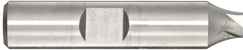Melin Tool A-DP Mill de perfuração de aço cobalto, acabamento não revestido, ângulo de ponto de 30 graus, 2 flautas, 2,4375 comprimento