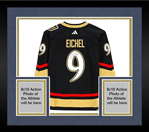 Jack Eichel Vegas Golden Knights autografou 2022-23 RETRO ADIDAS RETRO ADIDAS Jersey - Jerseys autografadas da NHL