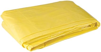 DMI Econo-Blanket Emergency Poedyuty Isolante Clanta, 54 x 80 polegadas, amarelo