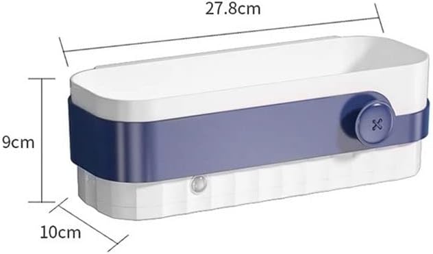Renslat Smart Night Night Light Banheiro Plataforma Montada Unidade de armazenamento para o banheiro Organizador de cozinha para