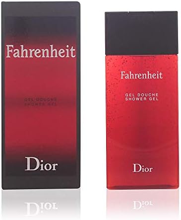 Christian Dior Fahrenheit Gel de chuveiro masculino, 6,8 onças