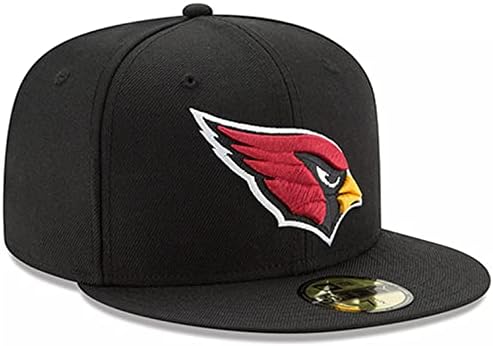 Nova Era NFL 59Fifty Team Color Authentic Collection montado no chapéu de boné de jogo de campo