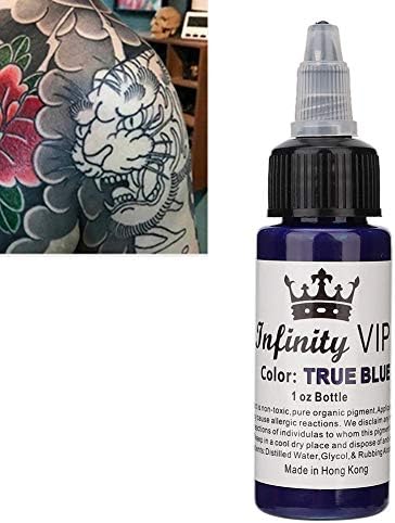 Tinta de tatuagem de 30 ml, pigmento de tatuagem corporal, tinta de pigmentos semi -permanente de tatuagem longa de tatuagens
