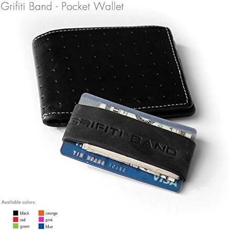 Grifiti Band Joes Landscape Front Pocket Pocket Pocket Super Slim Profile