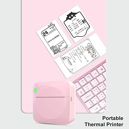 Mini Impressora Térmica Impressora Foto Bluetooth Mobile Pocket With Printing Paper Journal Portable Study Notes