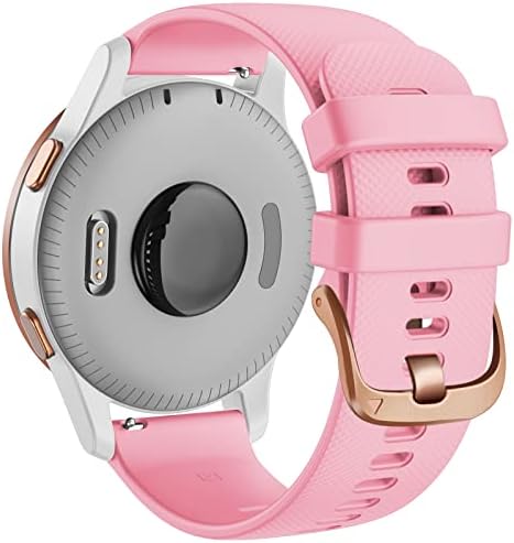 Bandkit 18 20 22mm Smart Watch tiras oficiais para Garmin Venu 2 Silicone Wrist Belt para Garmin Venu 2s Sq Bracelet Watchband