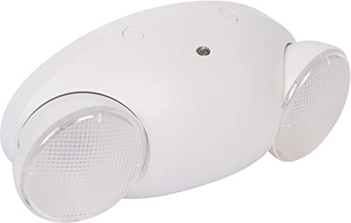 Morris Products Micro LED Luz de emergência - branca, alta produção, capaz remoto - 76 lúmens - Unidade de iluminação de emergência