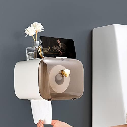 Dispensador de papel higiênico multifuncional auspicioso para alces de armazenamento de armazenamento de parede de papel de