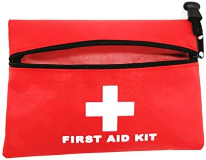 Bolsa de emergência vermelha jipemtra de primeiro soco de puxador pequeno e vazio Bolsa de resgate bolsa de resgate Primeiro Respondente