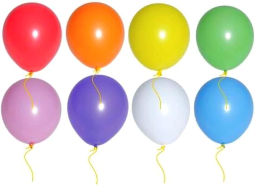 Balões redondos de látex com qualidade de hélio variados biodegradáveis