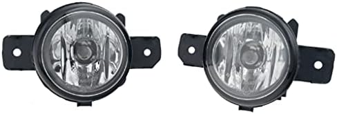 Luzes conceituais de neblina para 2012-2014 Nissan versa lente transparente lente dianteiro Fog Lights Lâmpadas Conjunto de montagem