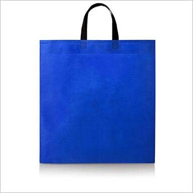 Ruge sacolas de compras com alça resistente vermelha/bege/azul/rosa