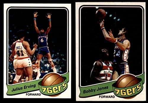1979-80 Topps Philadelphia 76ers Team Set Philadelphia 76ers EX/MT+ 76ers