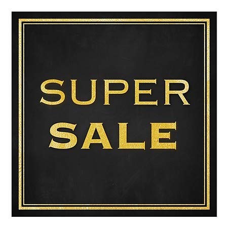 CGSignLab | Janela Super Sale -Classic Gold Agarre -se | 8 x8