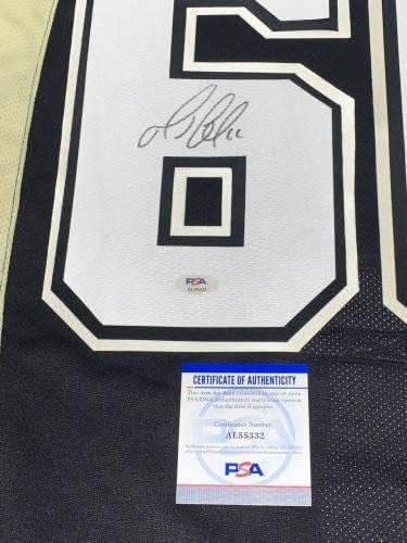 Mario Lemieux assinou Pittsburgh Penguins Reebok Indo Jersey autêntica 54 PSA COA - Jerseys autografadas da NHL
