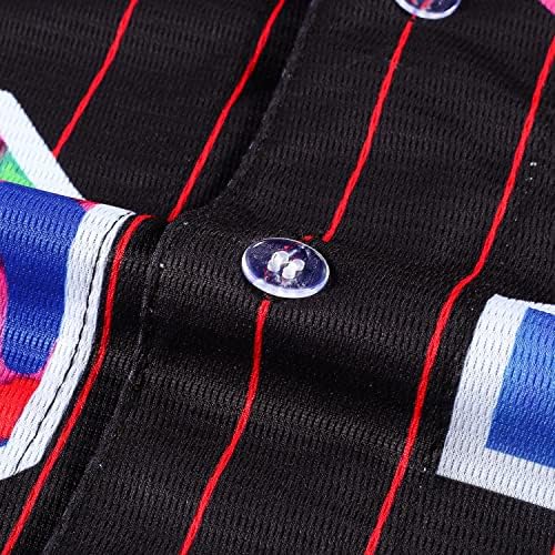 Kioken Bel Air Baseball Jersey, roupas de hip hop dos anos 90 para homens e mulheres, camiseta de mangas curtas para