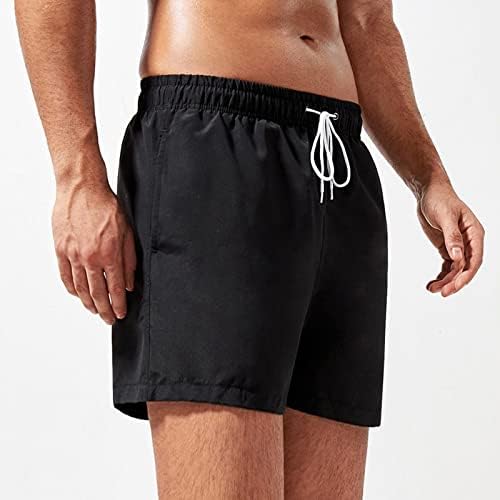 Shorts de natação masculinos masculinos de rtrde shorts de natação rápida letra de letra à prova d'água seca