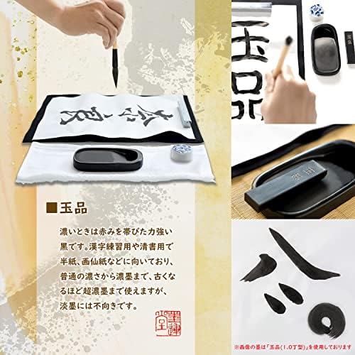 Sumiundo 00807 Bola de tinta sólida para reivindicações de kanji, 10,0 bastões