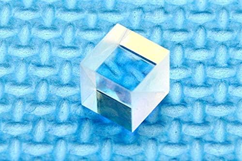 Lente transparente de banda larga PBS 450nm-660nm Polarizante Splitter Splitter Cubes Lens 10x10mm