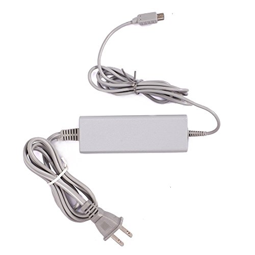 Charagem de energia intercambiável Adaptador AC e cabo para Nintendo Wii U gamepad US Plug