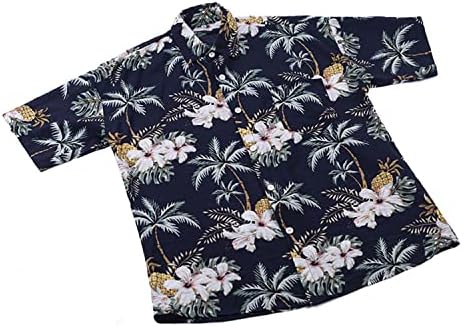 Camisa havaiana casual secoDRout, camisa havaiana mangas curtas, camisas florais havaianas e camisas de estimação são vendidas