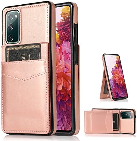 Projetado para Samsung Galaxy S20 FE/S20 Edição de Fan 5G/S20 Caixa de carteira de flip de lite com porta de crédito